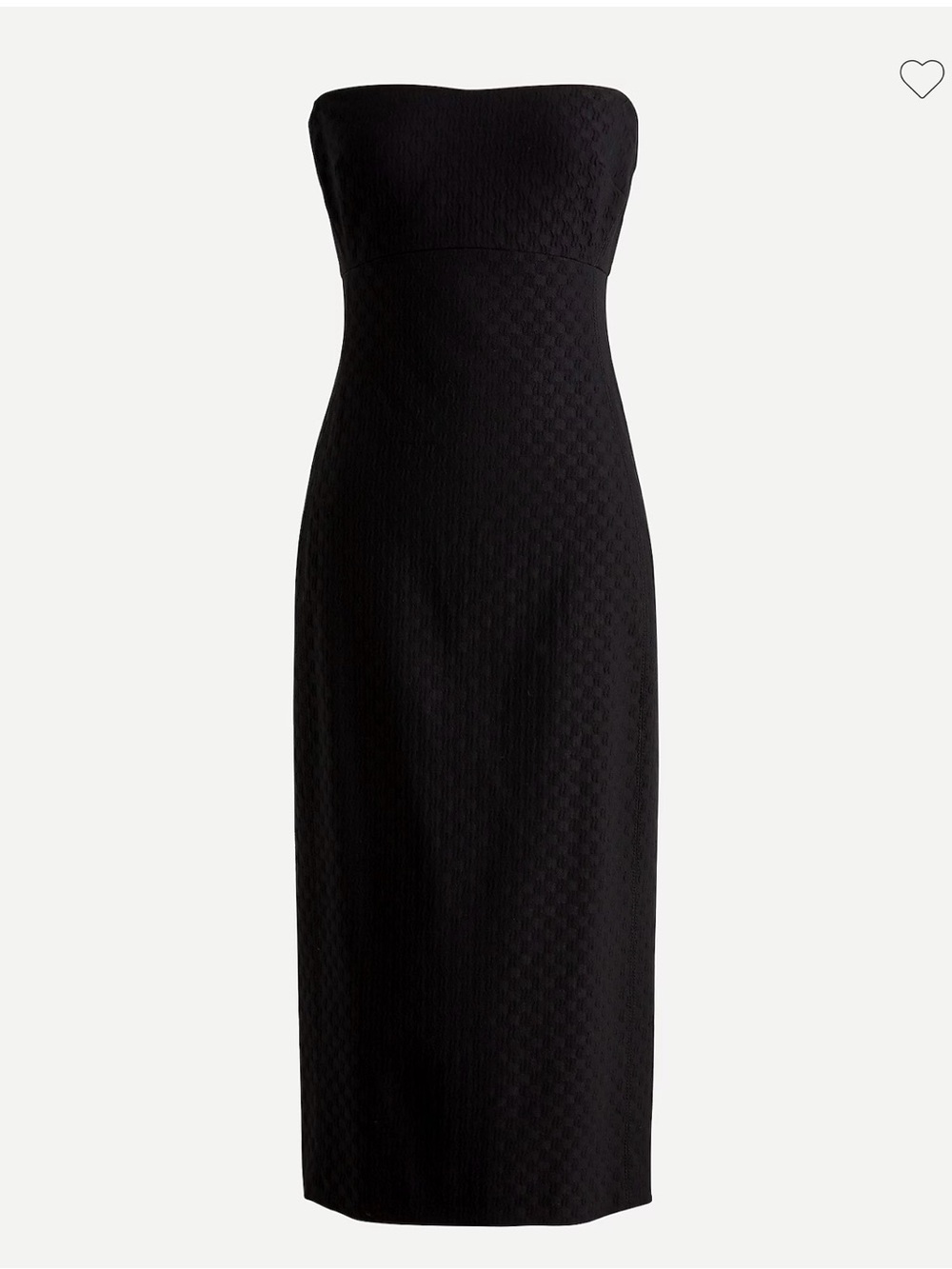 NWT J. Crew Strapless Black Dress, Timeless and elegant, size 4
